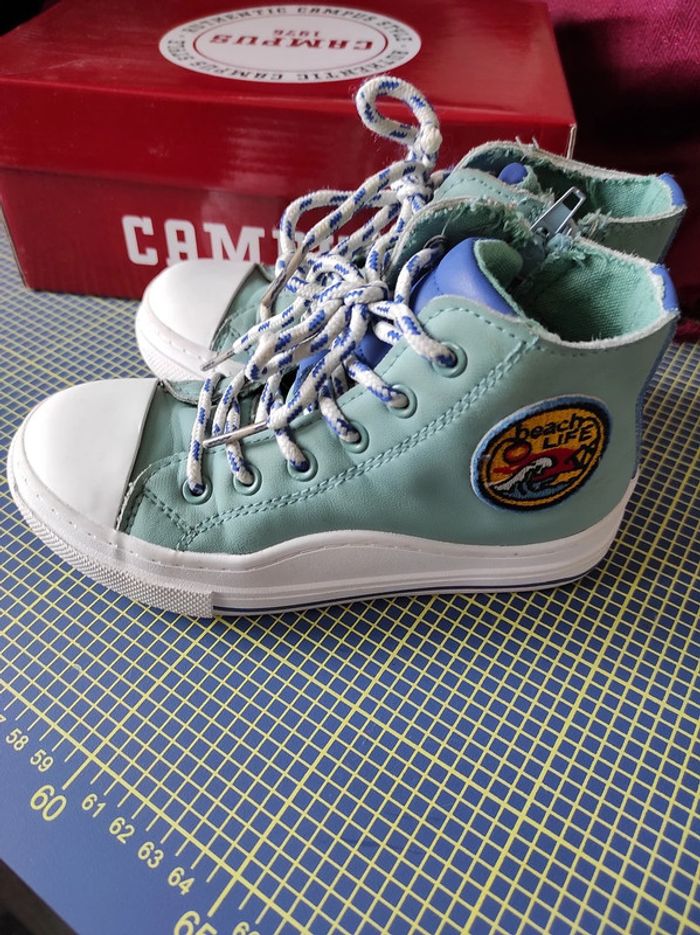 Basket haute t27 campus peu porté - photo numéro 2