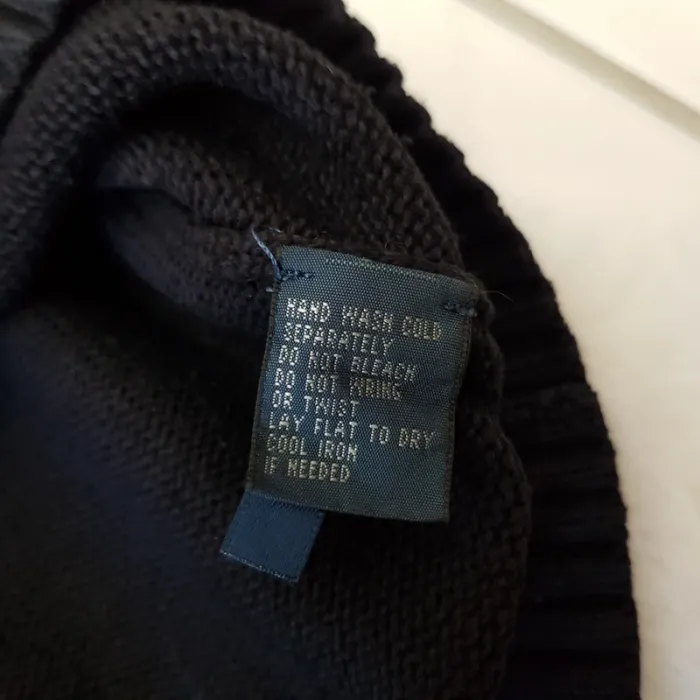 Pull Camionneur half demi zip Ralph Lauren XL Noir - photo numéro 7