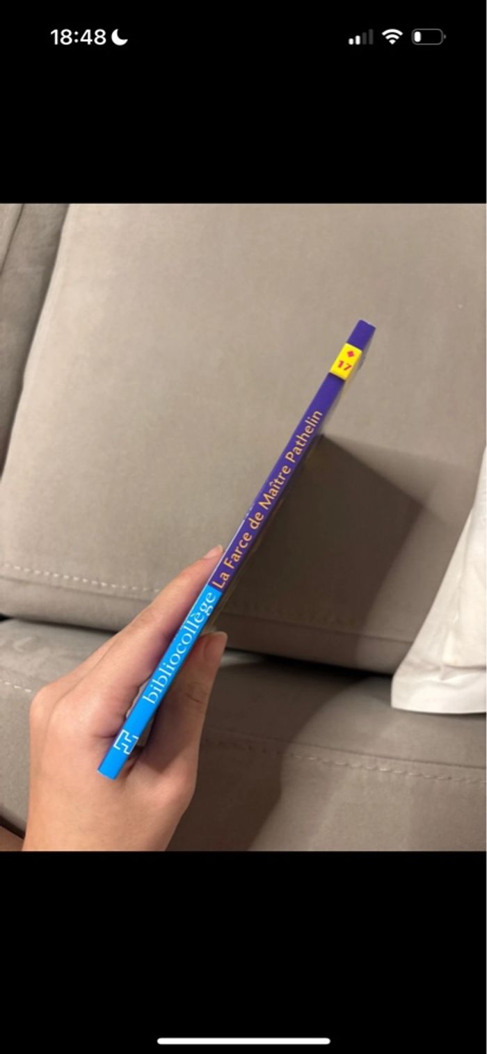 Livre - La farce de Maître Pathelin - photo numéro 3