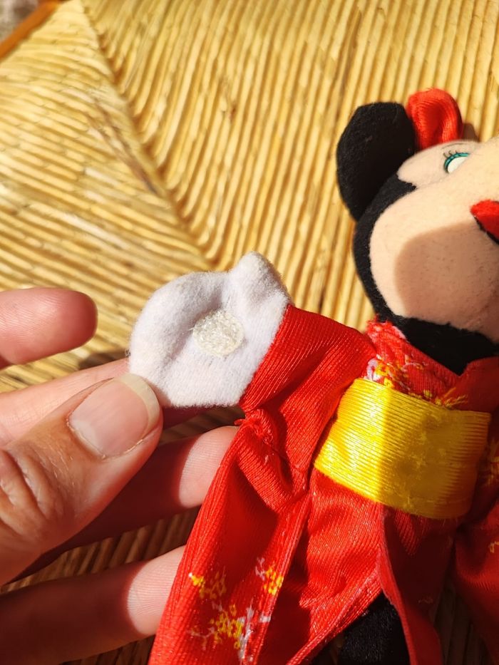 Peluche doudou ancien vintage mc Donald's Minnie Disneyland année 2000 A - photo numéro 3