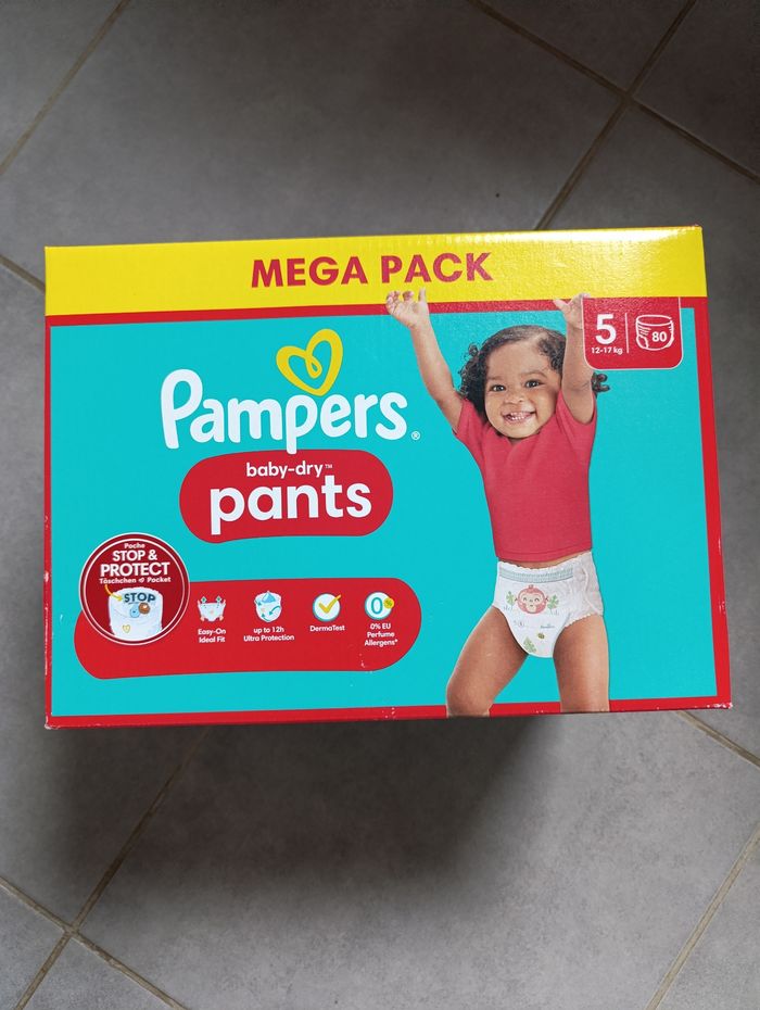 Couches culottes Pampers Taille 5