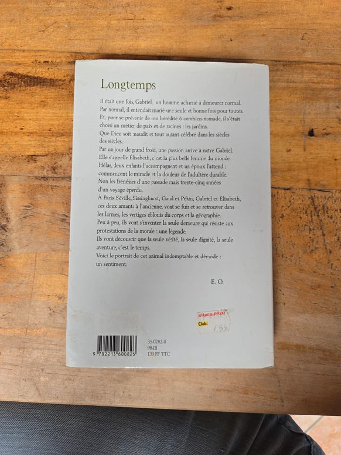 Livre "Longtemps" - photo numéro 2