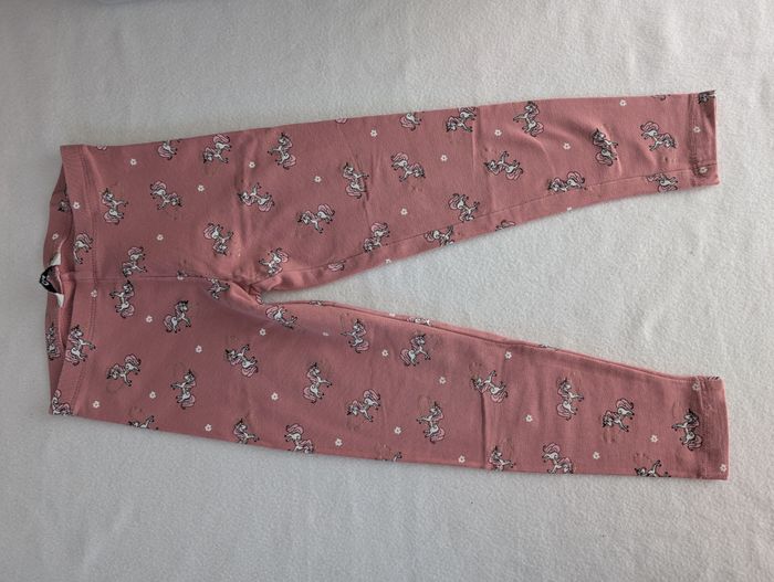 Lot de 3 leggings gris et rose licorne - 5A - C&A - photo numéro 8