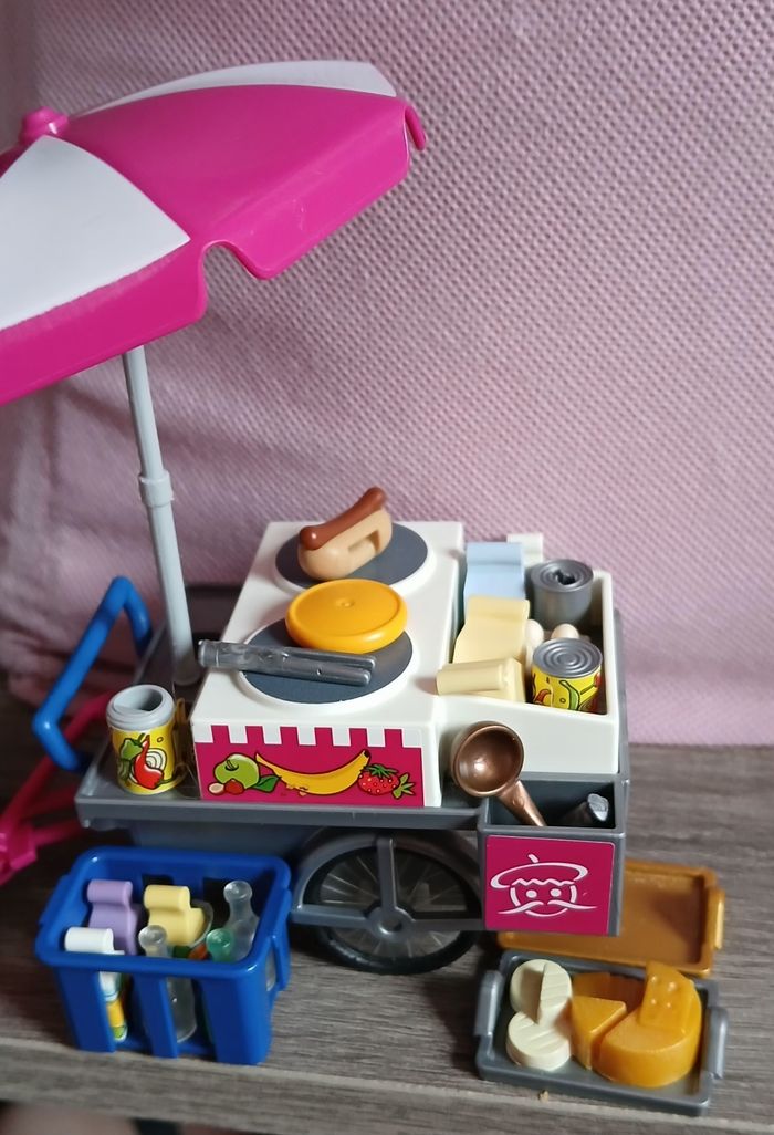 Playmobil vendeur en vélo - photo numéro 2