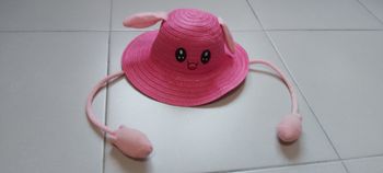 Chapeau paille fille