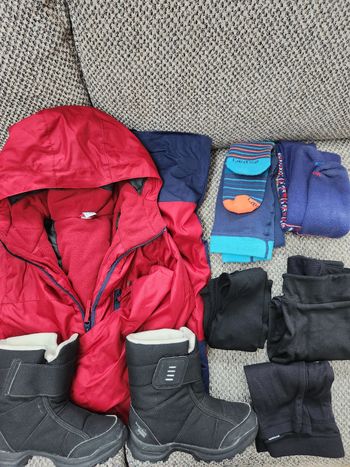 Lot vêtements ski 6 ans