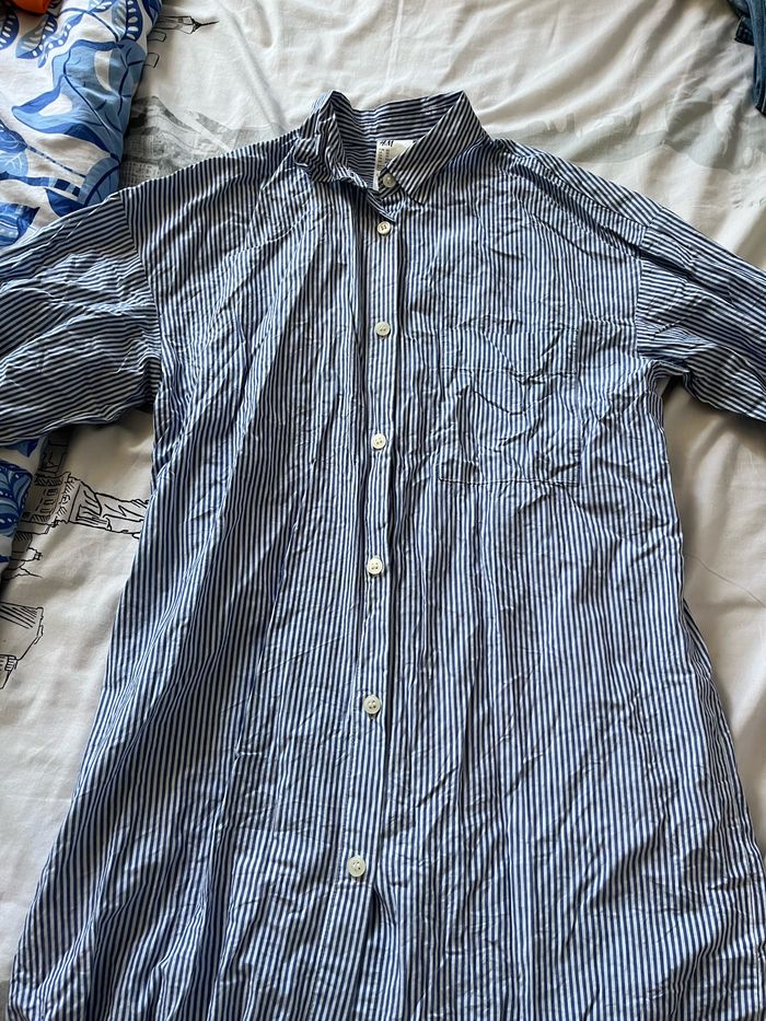 Robe chemise h&m - photo numéro 2