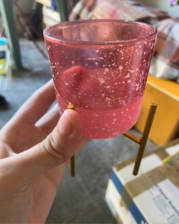 Bougeoir rose