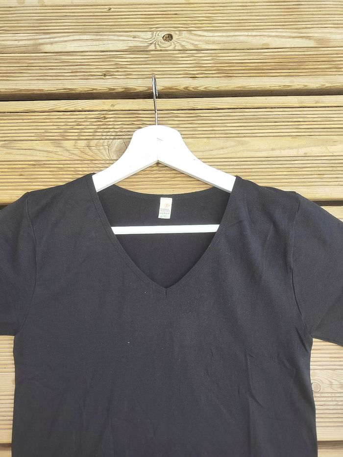 Tee-shirt noir femme – Taille L/XL – Lee Cooper – Très Bon État - photo numéro 2