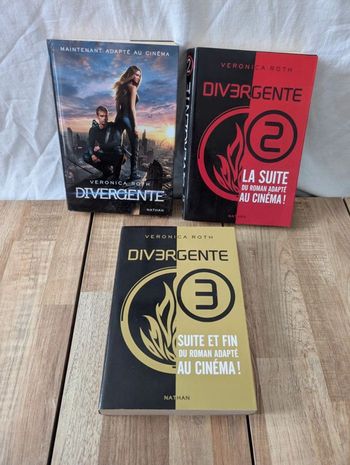 Lot livres Divergente