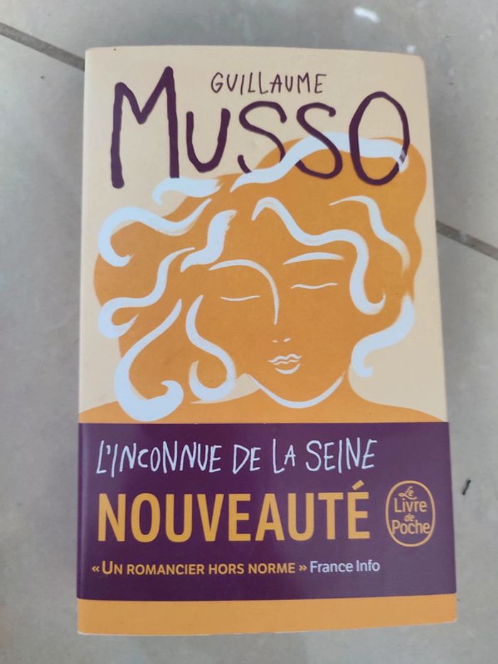 L inconnue de la seine livre poche guillaume Musso