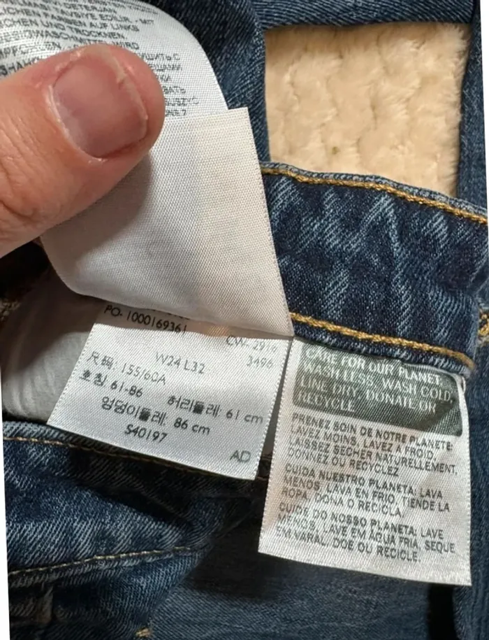 Jean Levis 711 Skinny 24 XXS ado - photo numéro 9