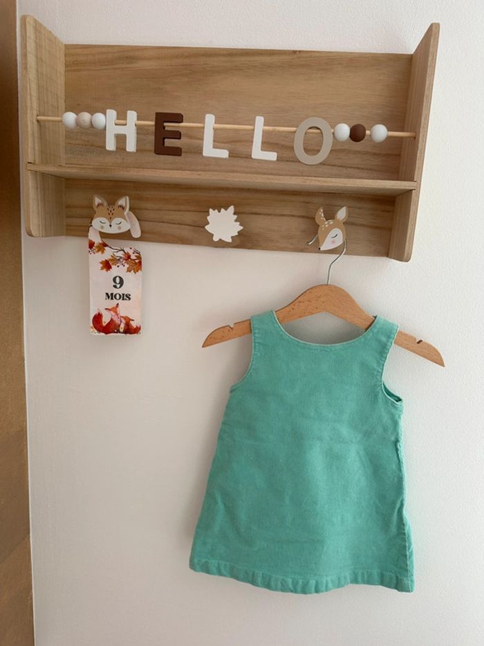 Robe menthe chat - photo numéro 3