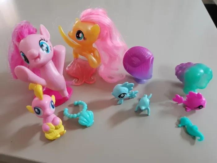Lot My Little Pony aquatique