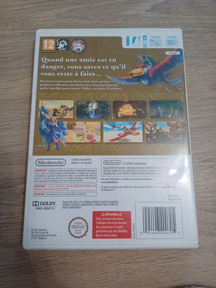 Zelda - Skyward Sword - Nintendo Wii - photo numéro 3