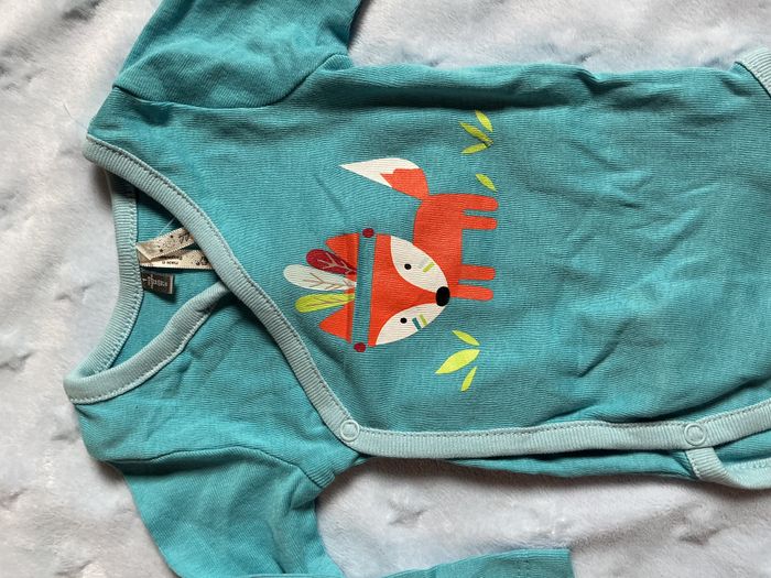 body manches longues bleu ouverture devant orchestra 1 mois - photo numéro 5