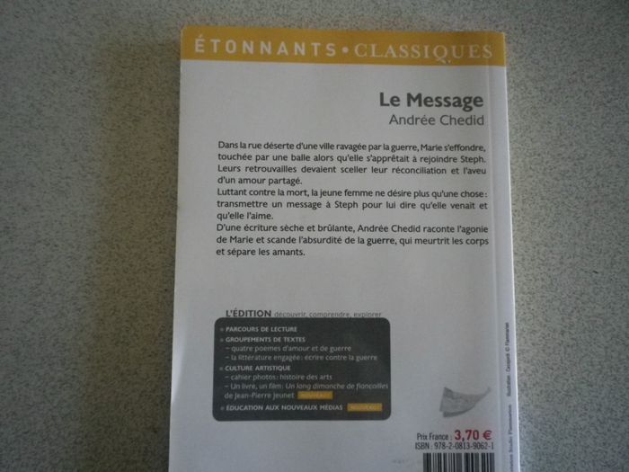 LE MESSAGE - photo numéro 2