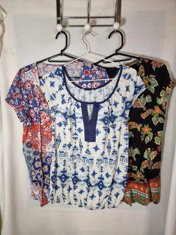 Lot 3 blouses