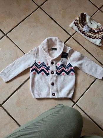 Gilet in extenso 12 mois
