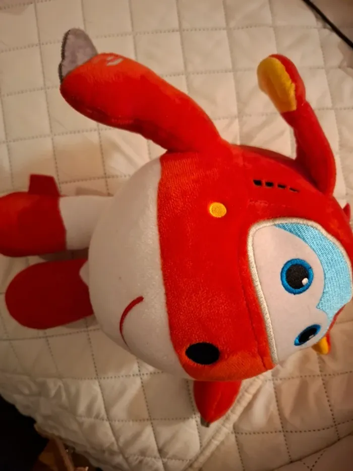 Peluche Super Wings – Jett (26 cm) - photo numéro 5