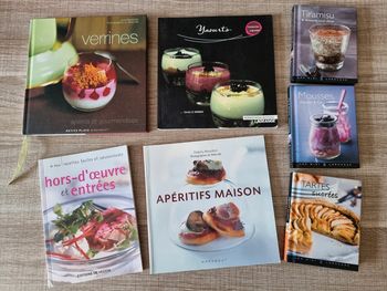 Lot de livres de cuisine
