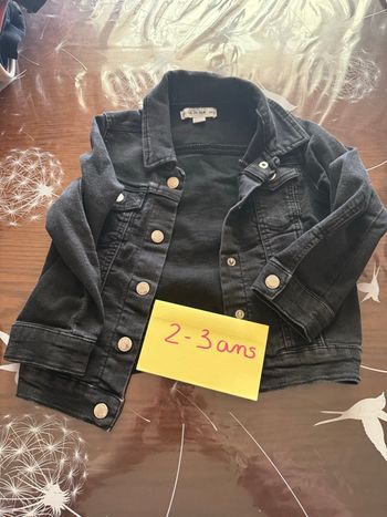 Veste en jeans fille 2-3 ans 