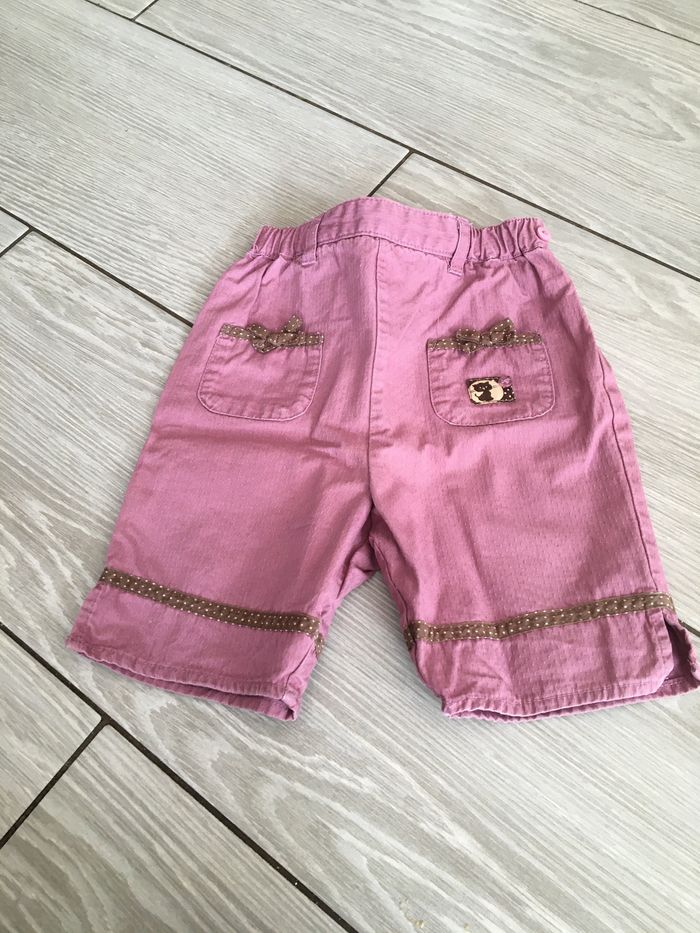 Pantacourt violet 12 mois