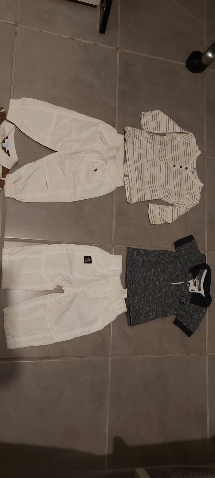 Lot de vêtements garçon taille 6 mois - photo numéro 2