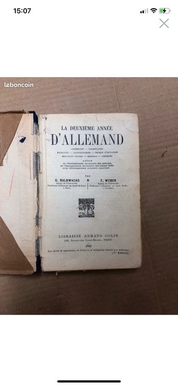 La deuxième année d’allemand