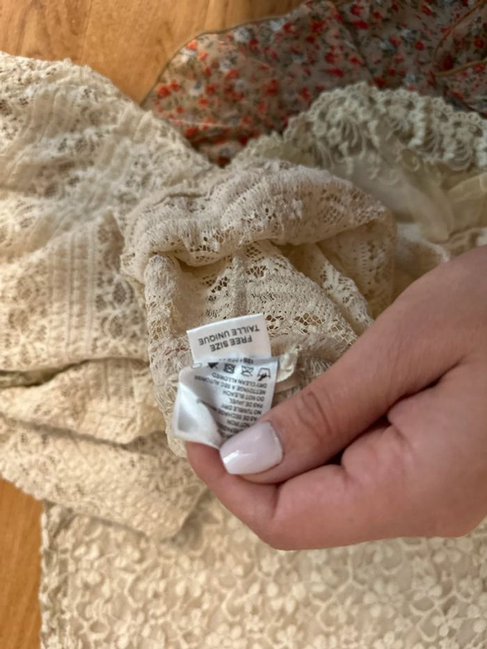 Robe ensemble bohème dentelle - photo numéro 7