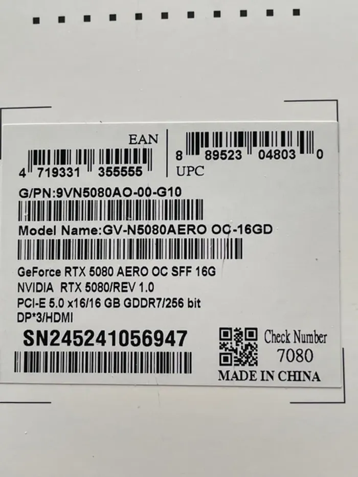 NVIDIA GeForce RTX 5080 - photo numéro 4