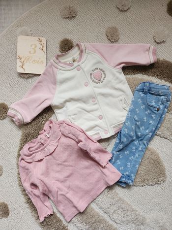 Ensemble 3 mois avec veste