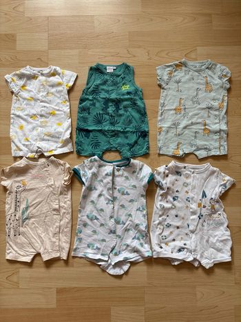 Lot combishort 3 mois