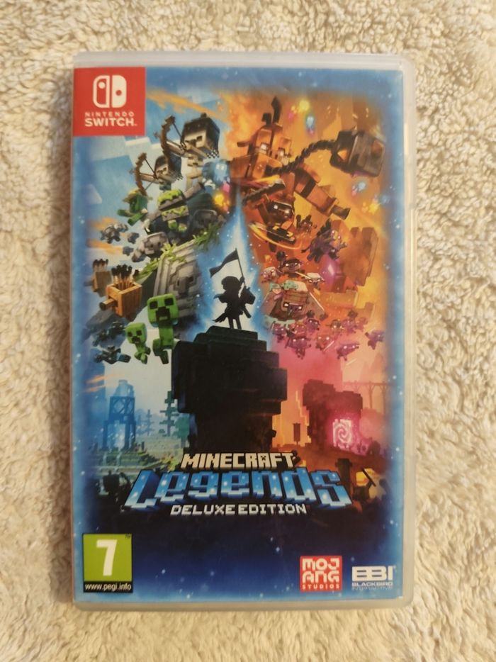 Jeux Switch Minecraft Legends Deluxe Édition