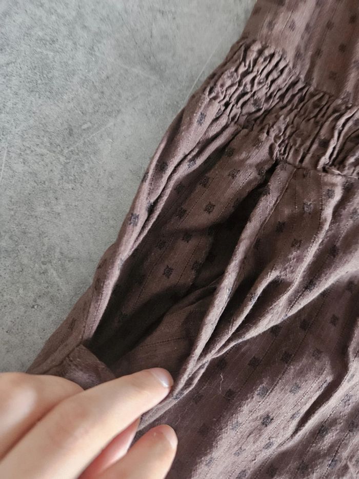Robe d'été sans manches femme - Taille S / 36 - Jennyfer - Marron - photo numéro 8