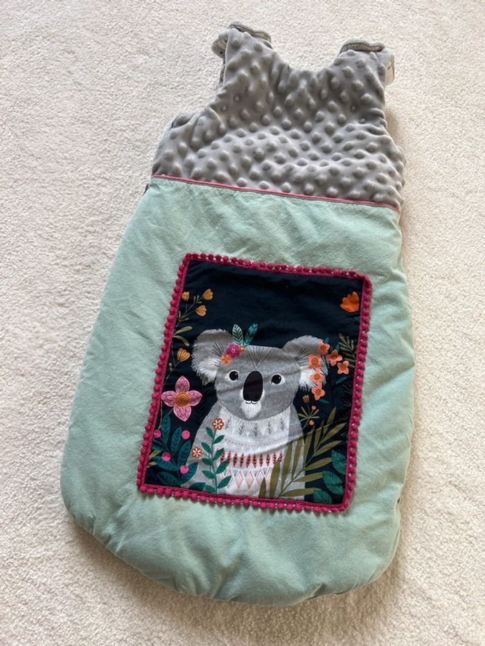 Gigoteuse vert menthe koala