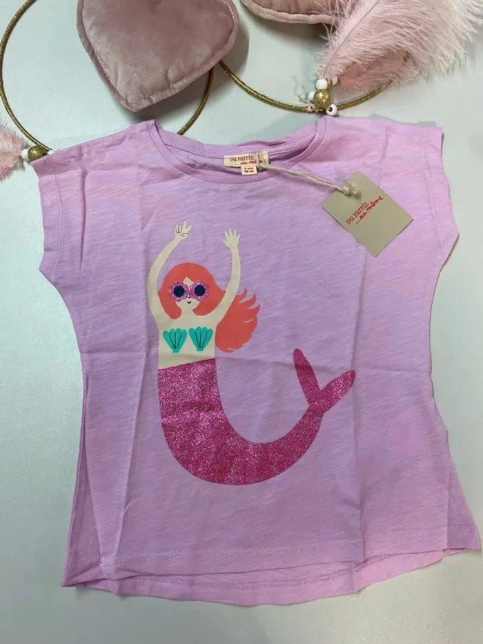 T-shirt fille (neuf) - Taille 3 ans