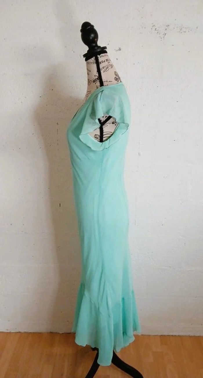 Robe longue asymétrique El Corte Inglés – Taille 40 – État satisfaisant - photo numéro 3