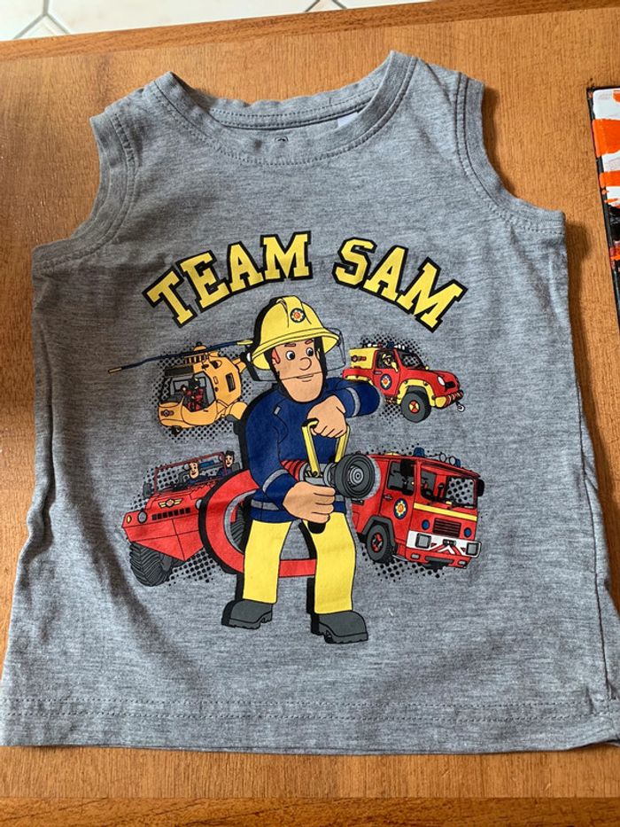 Débardeur Sam le pompier C&A 92 cm