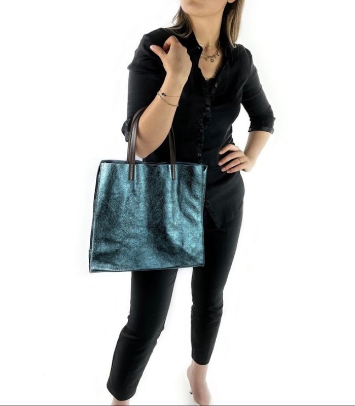 Sac à main en cuir italien multi fonctions - photo numéro 10