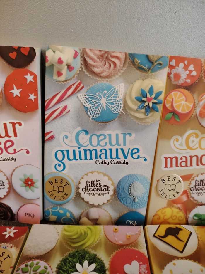 Lot livres les filles au chocolat tbe - photo numéro 4