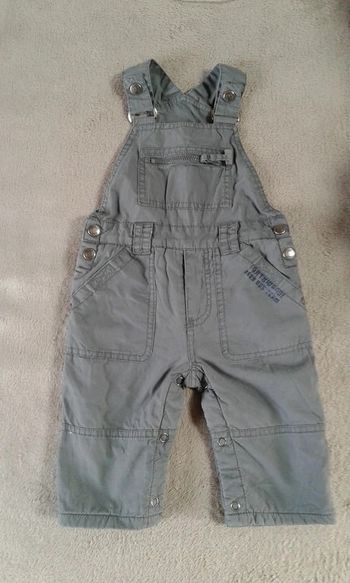 Salopette grise Orchestra 6mois