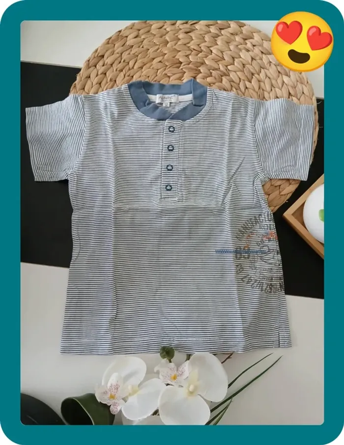 Haut d'été TAO Taille 2 ans🌿🦁 - photo numéro 4