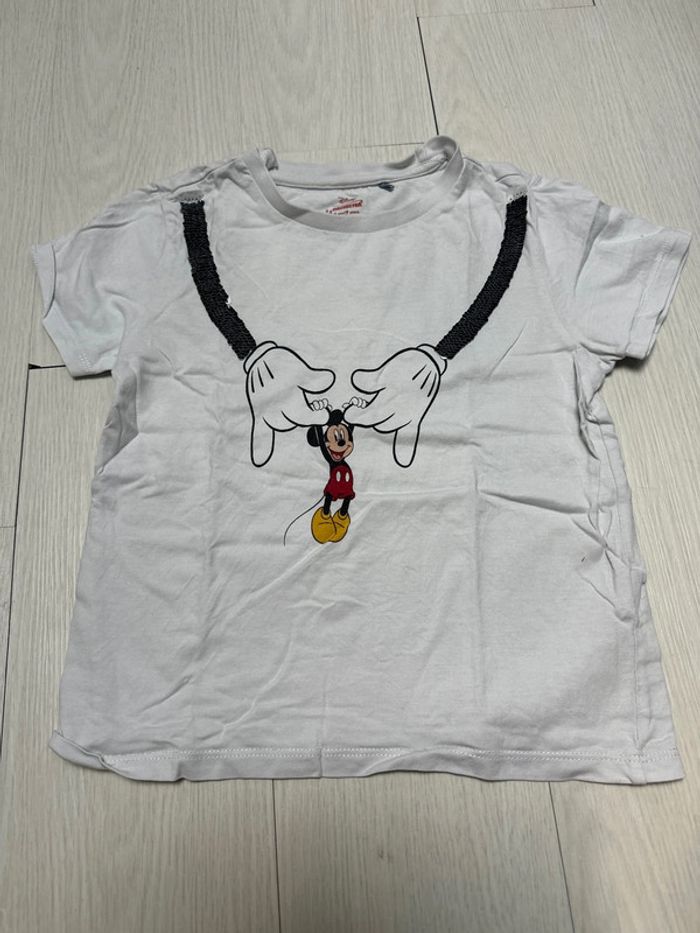 T-shirt blanc, Disney orchestra 6 ans