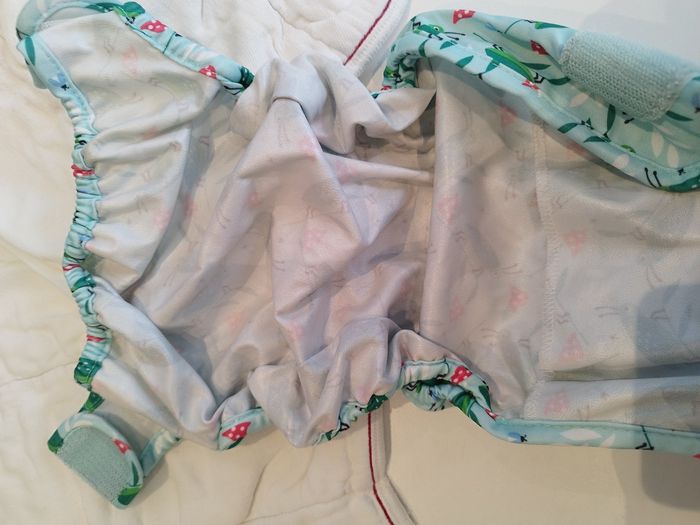 Couche lavable Bambino mio + inserts pré pliés xkko - photo numéro 3