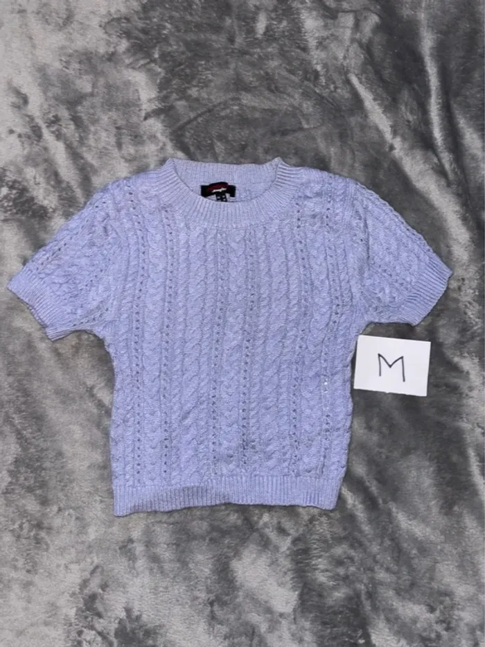 Pull Manche Courte Femme