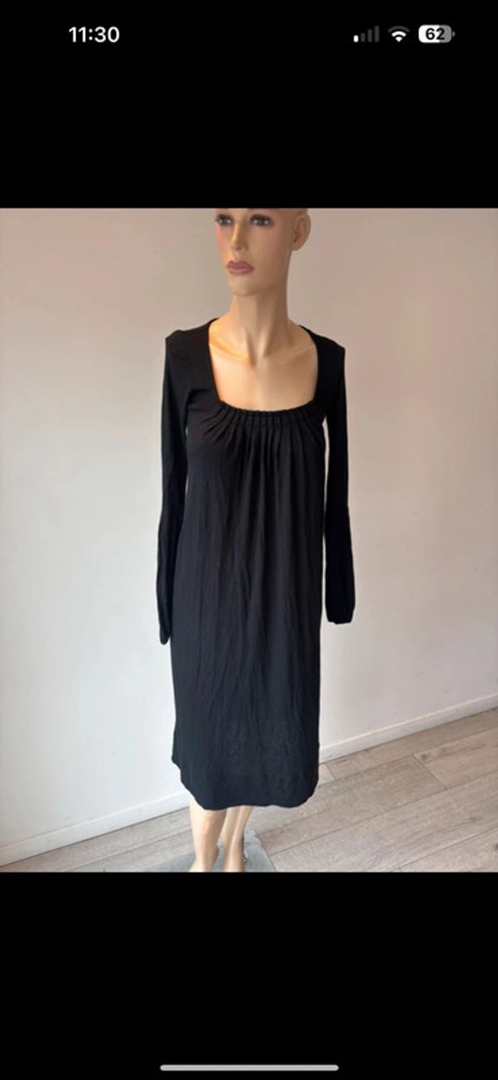 Robe noire MAJE - Taille 1 - photo numéro 2