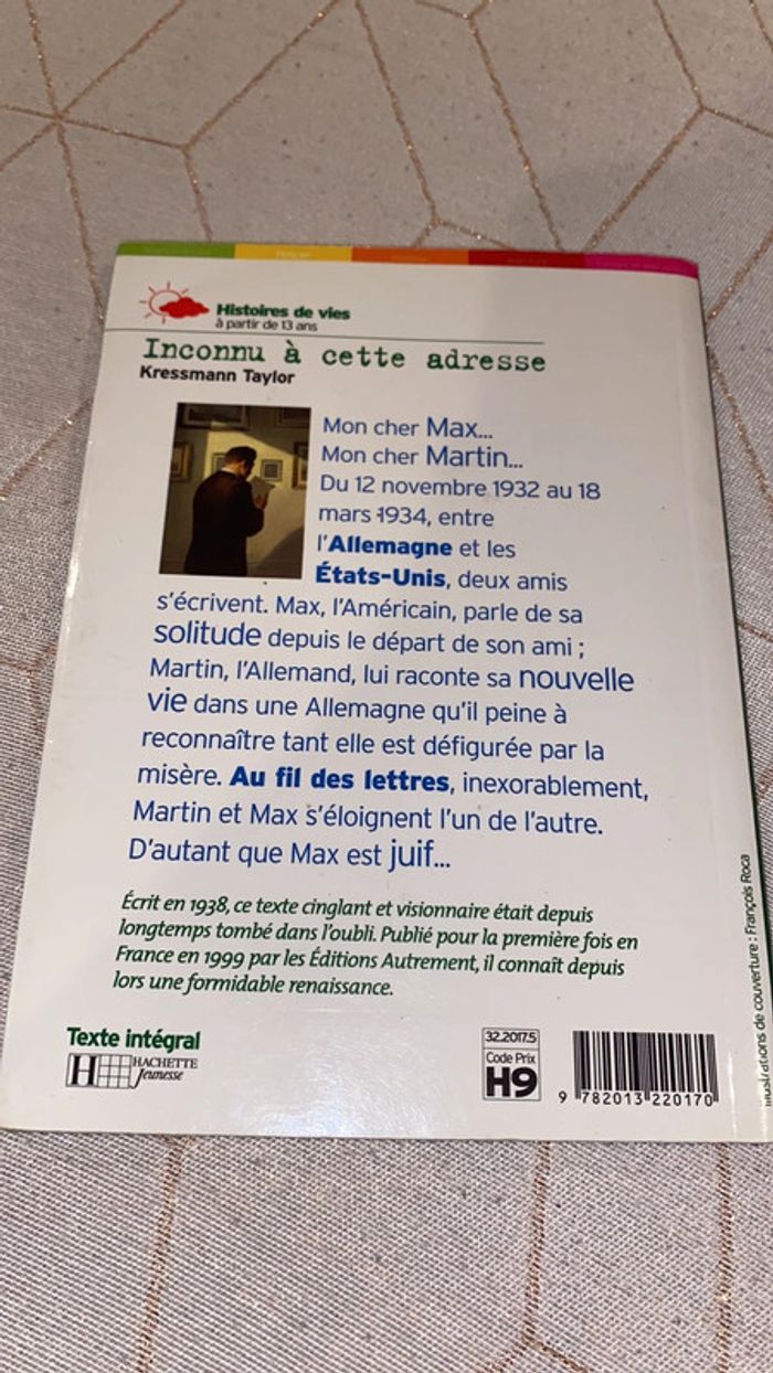 Livre inconnu à cette adresse - photo numéro 3