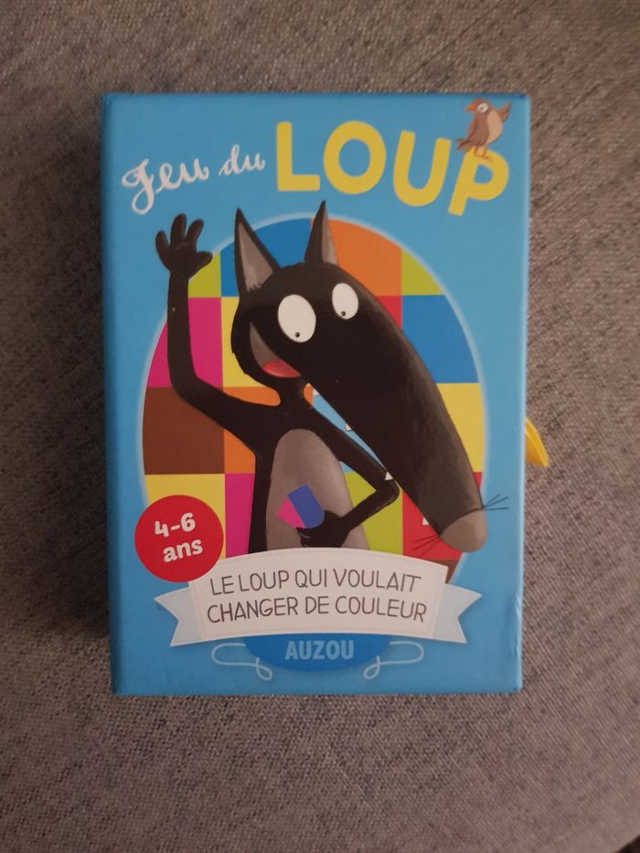 Jeu du loup qui voulait changer de couleur