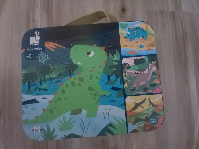 Valise 4 puzzles évolutifs